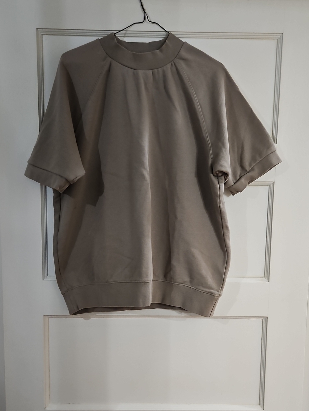 Essentials, fear of God.Women's Short-Sleeve Pullover Shirt in Taupe